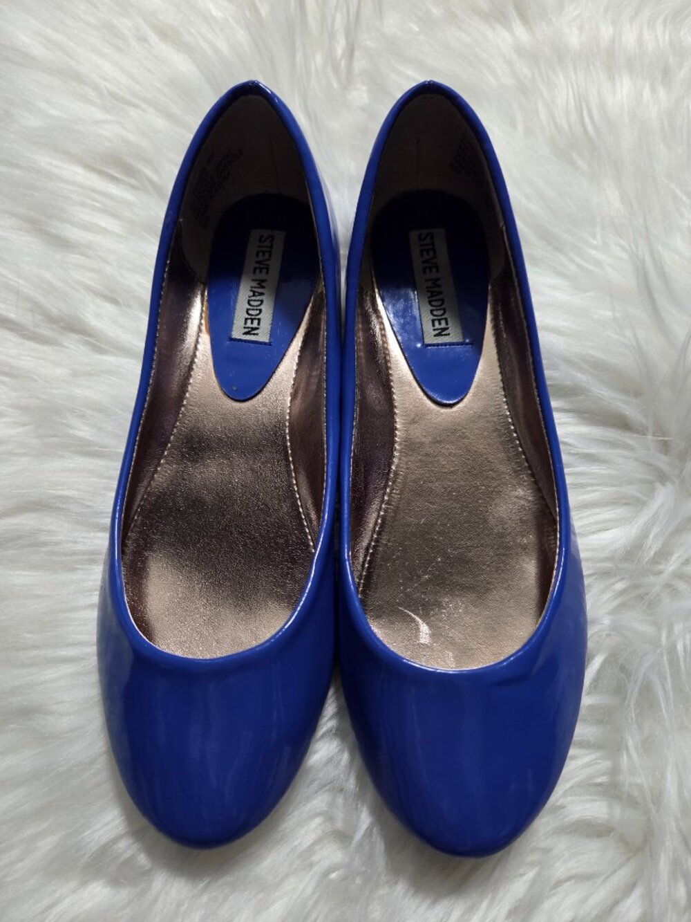 Steve Madden Blue Flats